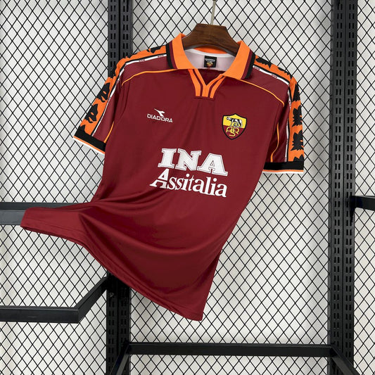 Camisa retrô da AS Roma 1998/1999