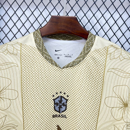 Men's Brazil 2025/26 Parrot Edition Jersey