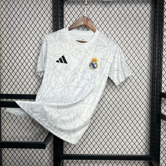 Camisa 2 do Real Madrid para o treino pré-jogo 2024/25