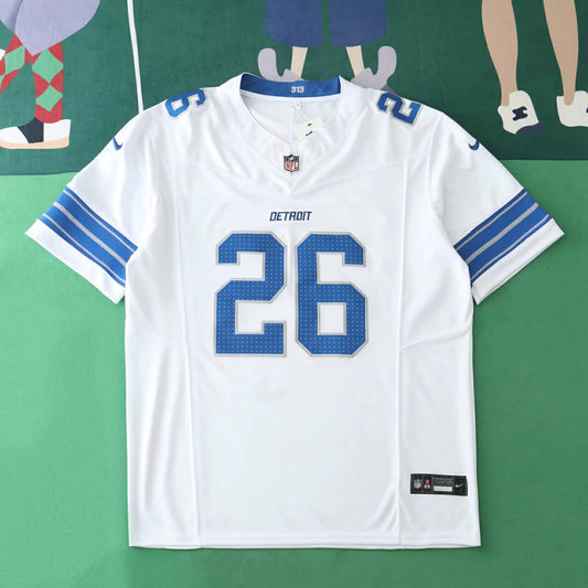 Jersey NFL Detroit Lions Jahmyr Gibbs 26