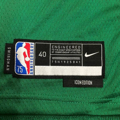 Men’s Jaylen Brown Green Team Jersey – 75th Anniversary Edition