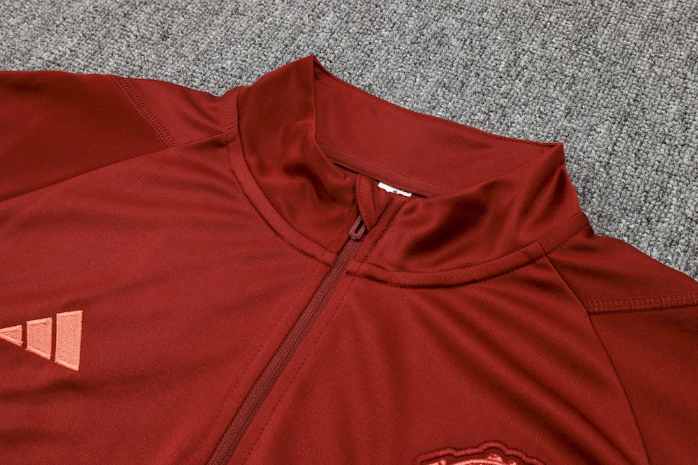 Suéter e calça adulto Manchester United 2023/24 com zíper 815