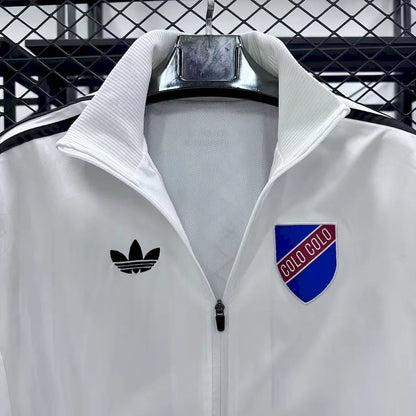 Colo Colo Jaqueta Corta-vento Branca Aniversário 2025/26