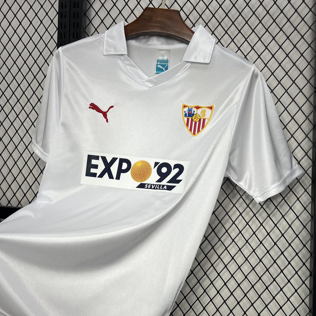 Camisa retrô Sevilla FC 1987/90