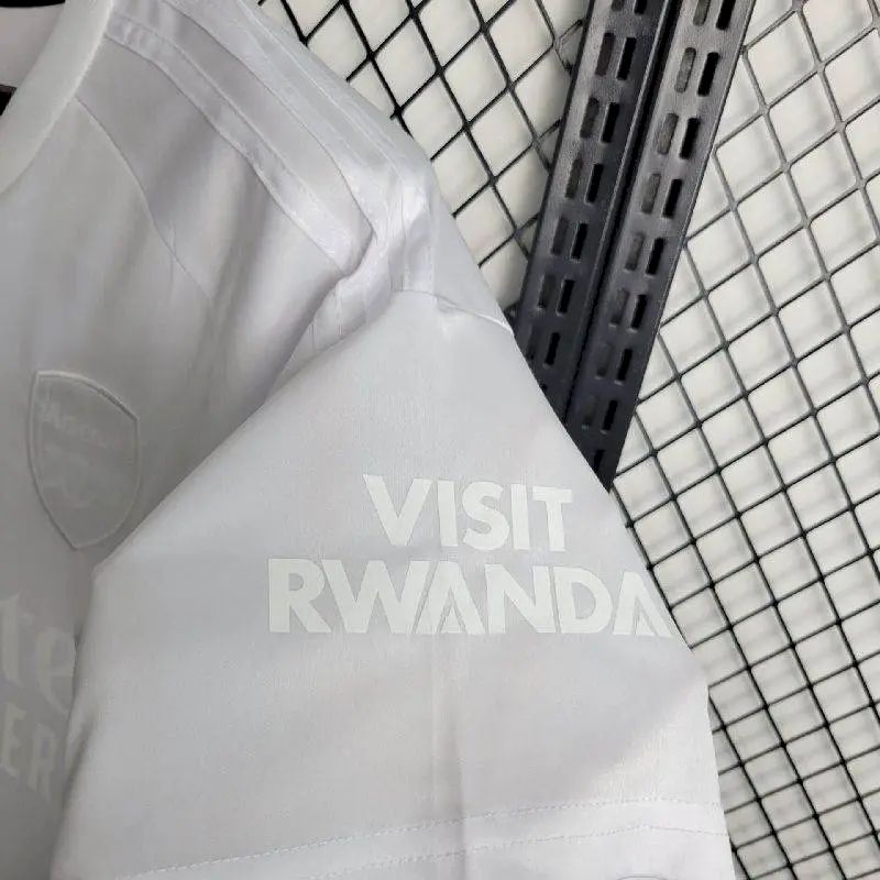 Men's Arsenal 2024/25 White Jersey