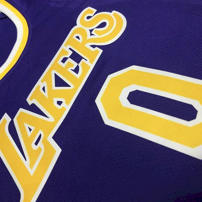 Camisa masculina Kyle Kuzma 2020-21 roxa Swingman versão jogador – Edição Statement