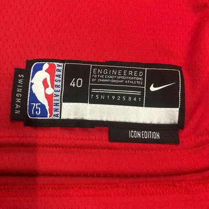 Camisa vermelha masculina Zach LaVine Team – Edição de 75º aniversário