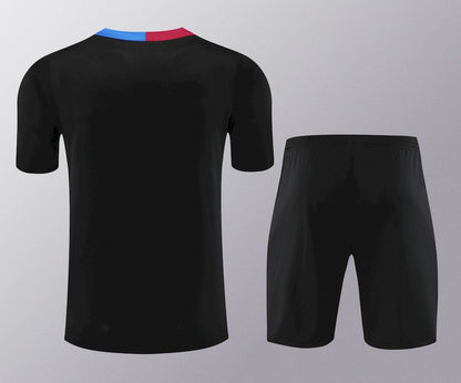 Camisa de treino adulto Barcelona 2023/24 + short 418