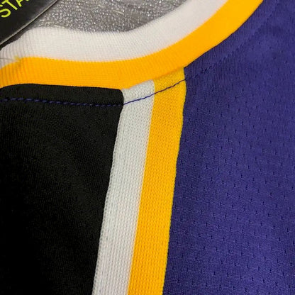 Camisa LeBron James Masculina Roxa Versão Jogador – Edição Clássica Retrô