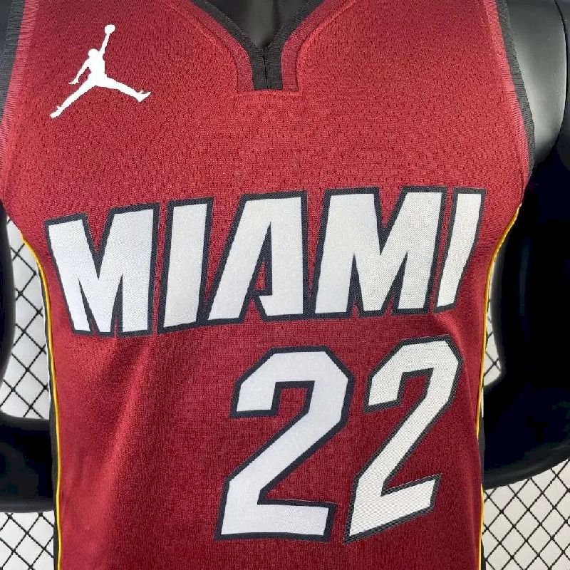 Men’s Jimmy Butler Red Team Jersey – Statement Edition