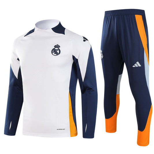 Suéter e calça adulto com zíper médio Real Madrid 2024/25 902