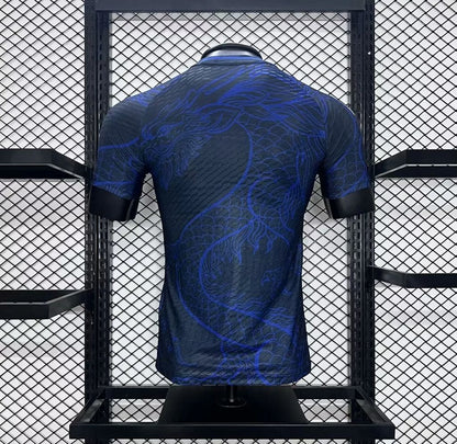 Men's Japan 2024/25 Y3 Blue Dragon Jersey Player Version
