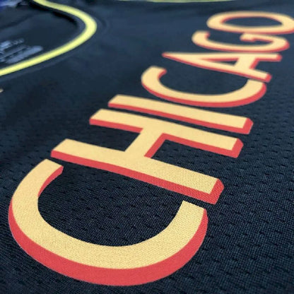 Camisa Zach LaVine Preta Versão Jogador Masculina – Edição City