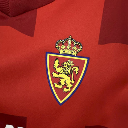 Kit reserva infantil do Real Zaragoza 2024/25