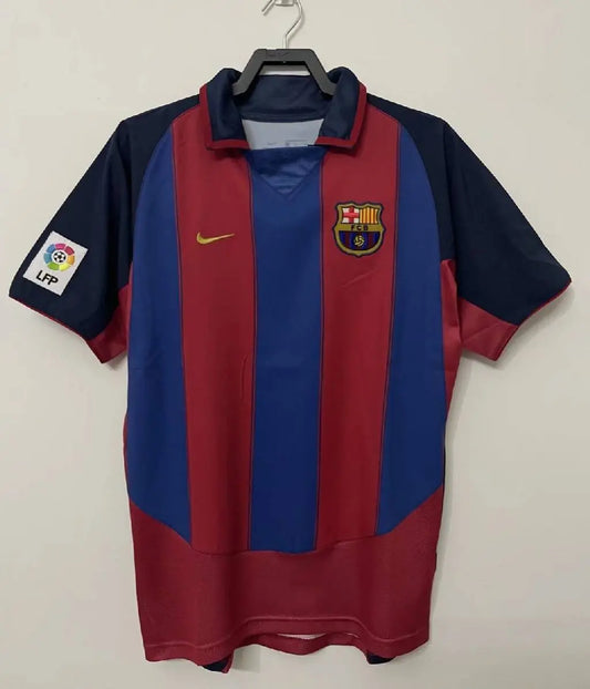 Barcelona 2003/04 Home Retro Jersey