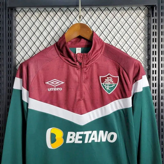 Camisa de manga comprida do treino pré-jogo do Fluminense 2023/24