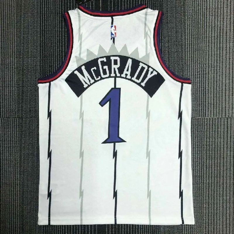 Camisa Masculina Tracy McGrady Branca Retro Team