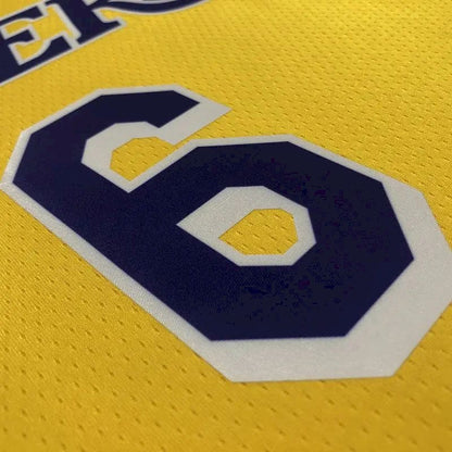 Camisa amarela masculina do LeBron James – Edição de 75º aniversário