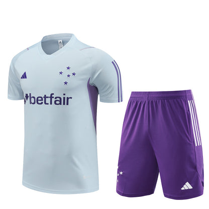 Camisa e Shorts Treino Adulto Cruzeiro 2023/24 14001