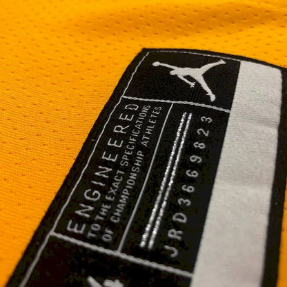 Camisa amarela masculina Klay Thompson versão jogador – Edição Statement