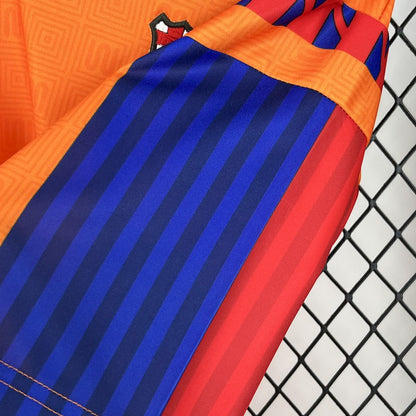 Camisa retrô alternativa do Barcelona 1989/92