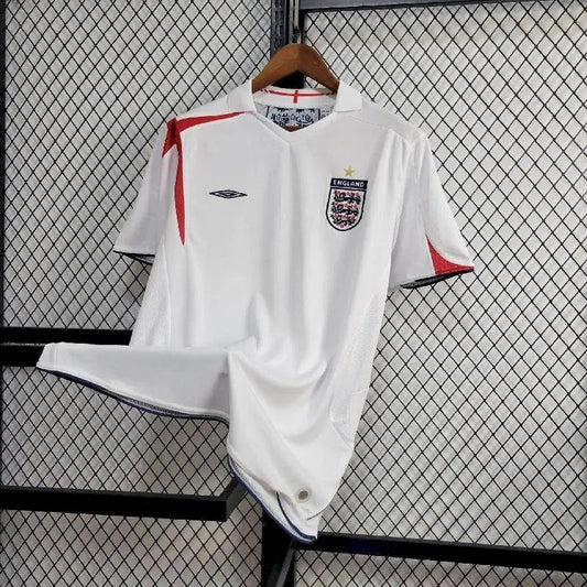 Camisa retrô da Inglaterra 2005