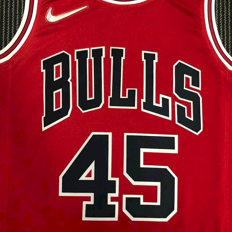 Camisa masculina Michael Jordan Red Team – Edição de 75º aniversário