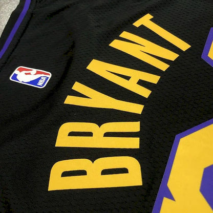 Camisa masculina Kobe Bryant 2020-21 preta versão Swingman – Noche Latina