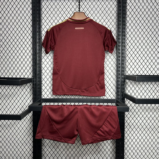 As Roma 2024/25 Home Kids Kit 2