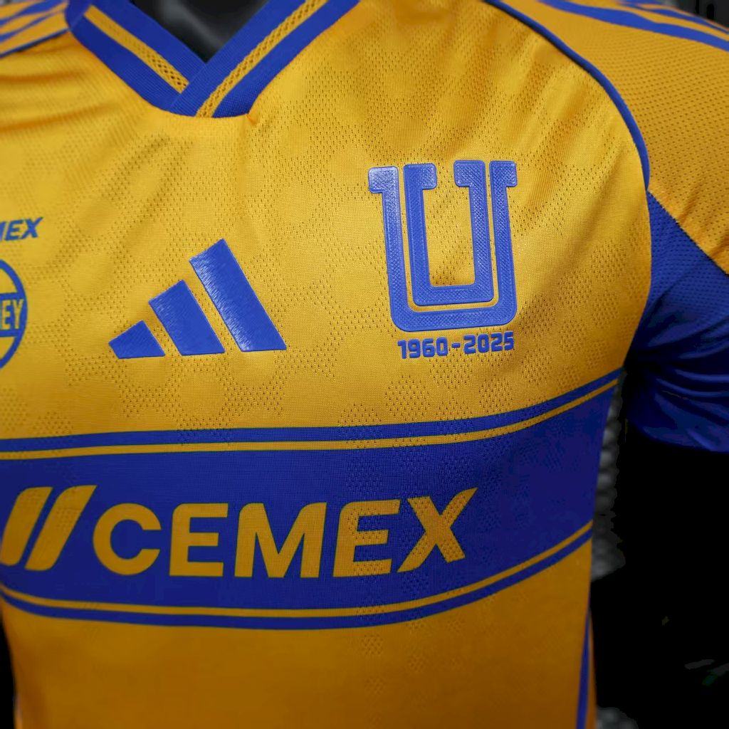 Tigres 2025/26 Home Jersey Player Version