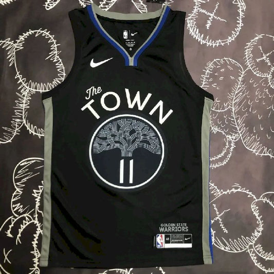 Camisa preta masculina Klay Thompson Team