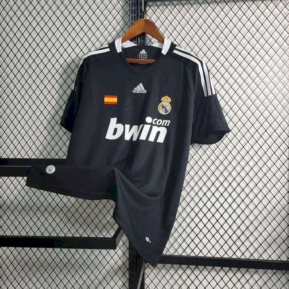 Camisa reserva retrô do Real Madrid 2008/09