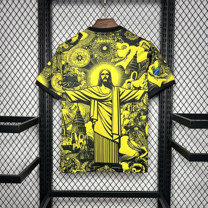 Men's Brazil 2024/25 Yellow Jersey