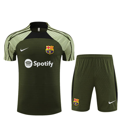 Camisa e short de treino adulto do Barcelona 2023/24 14001